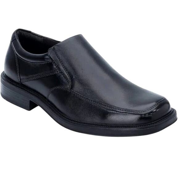 Dockers Other - Dockers Men's 8 Black Emptor Slip On Synthetic Leather Round Toe Dress Shoe